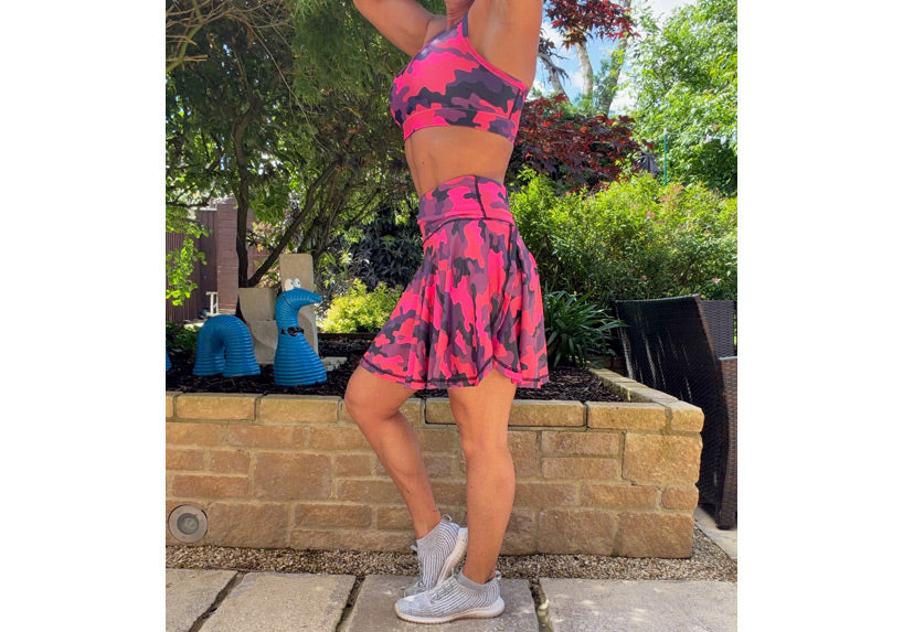 PRE ORDER Camo Crush Skort