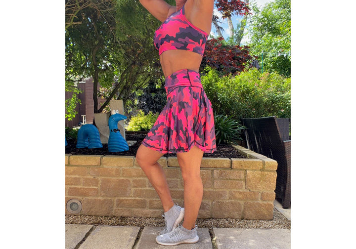 PRE ORDER Camo Crush Skort