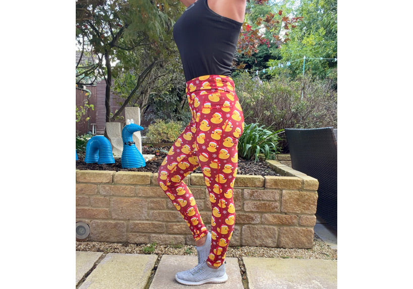 PRE ORDER Christmas Quackers Long Shorts with pockets