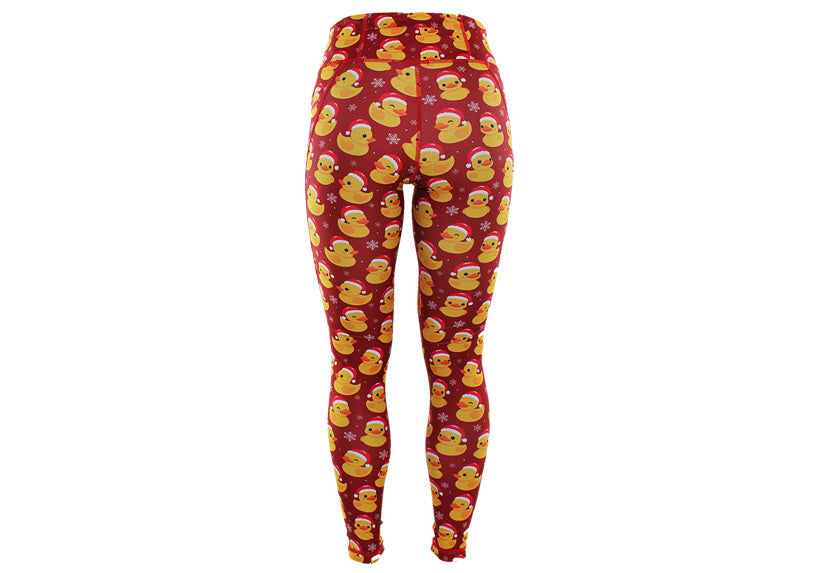 PRE ORDER Winter Christmas Quackers Leggings with Pockets