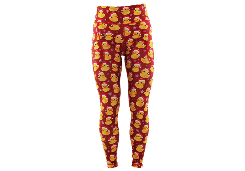 PRE ORDER Winter Christmas Quackers Leggings with Pockets