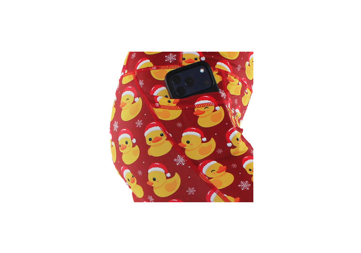 PRE ORDER Christmas Quackers Long Shorts with pockets