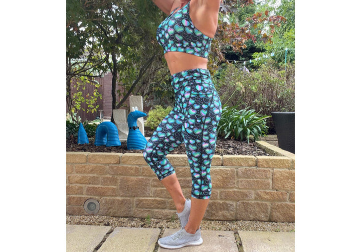 PRE ORDER Capri Chromance Leggings with pockets