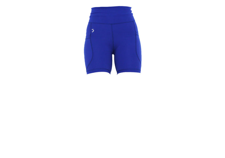 Cobalt Blue Premium Mid Shorts with Pockets