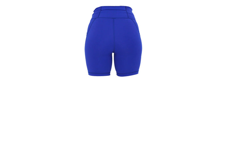Cobalt Blue Premium Mid Shorts with Pockets