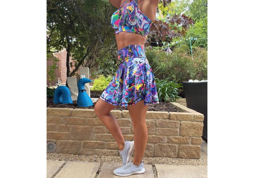 PRE ORDER Colour Riot Skort