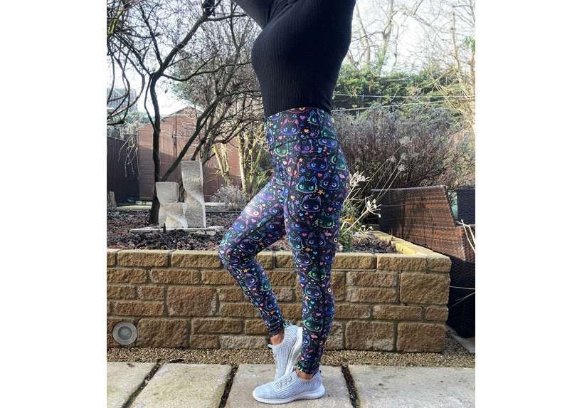 PRE ORDER Cosmic Kitty leggings with pockets