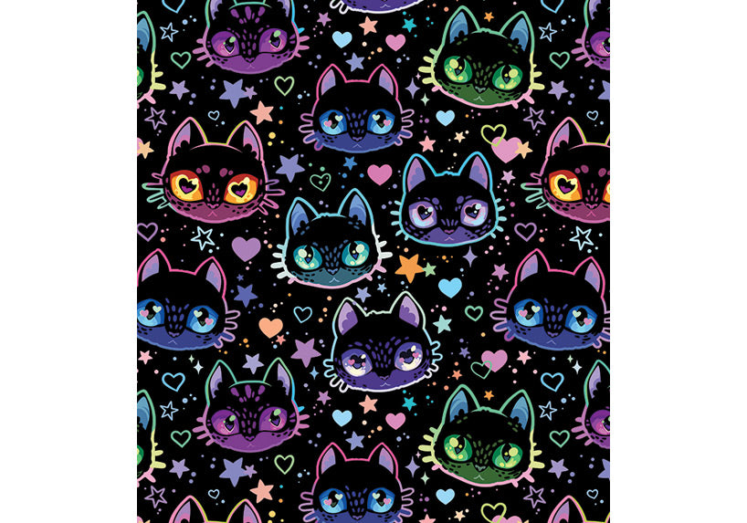 PRE ORDER Capri Cosmic Kitty Leggings with pockets