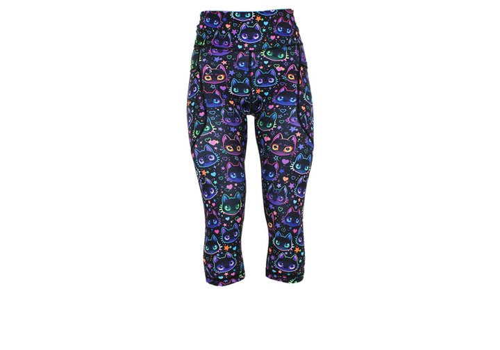 PRE ORDER Capri Cosmic Kitty Leggings with pockets