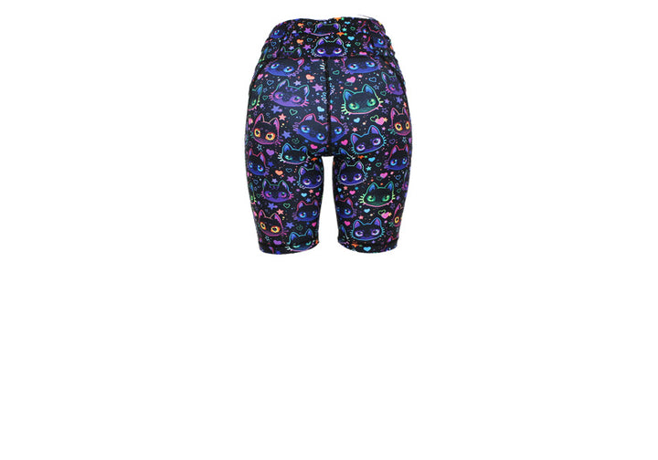 PRE ORDER Cosmic Kitty Long Shorts with pockets