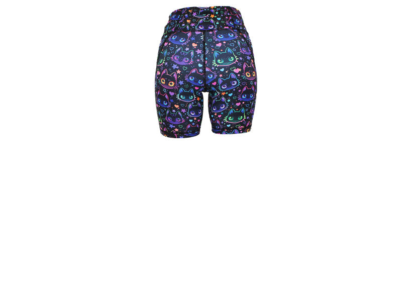 PRE ORDER Cosmic Kitty Mid Shorts with pockets