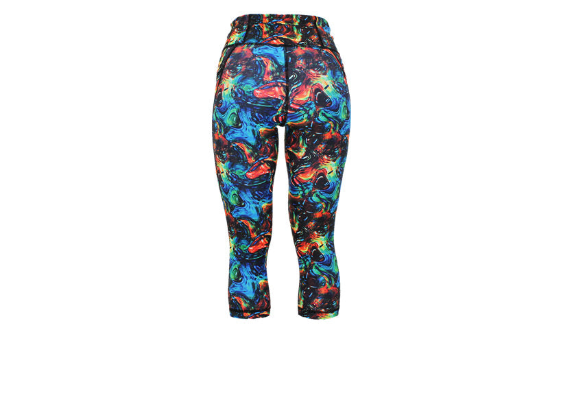 PRE ORDER Capri Cosmic Ripples Leggings with pockets