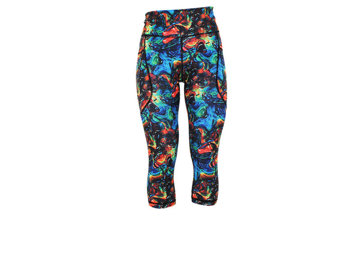 PRE ORDER Capri Cosmic Ripples Leggings with pockets