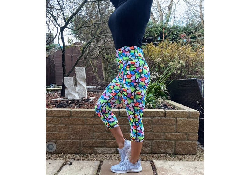 PRE ORDER Capri Crazy Love Leggings with pockets