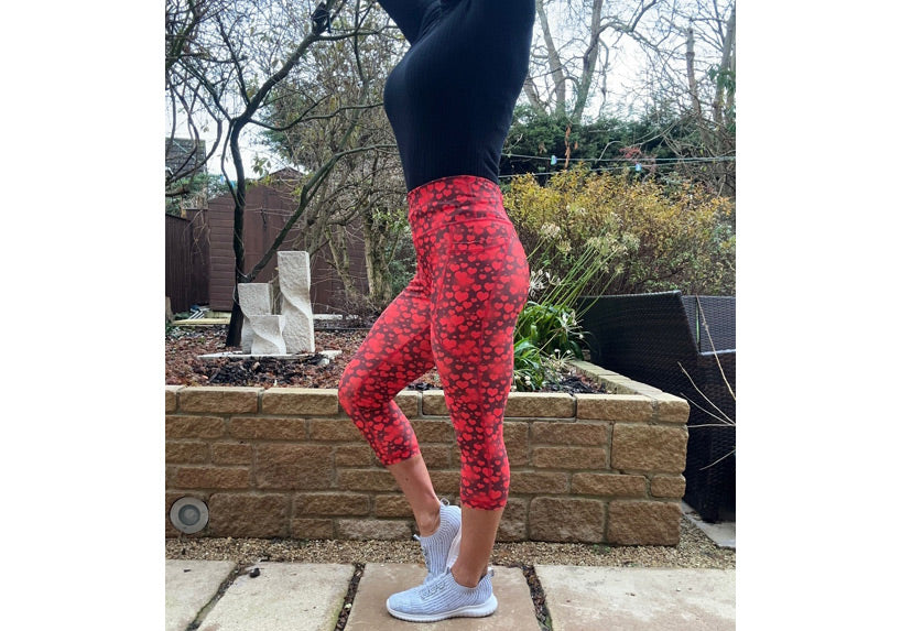 Capri Cupid Leggings with pockets