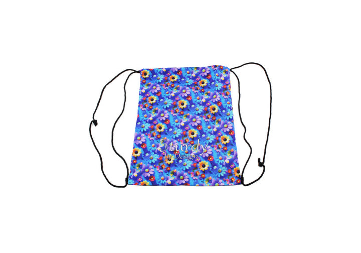 Daisy Dreamscape Drawstring Bag
