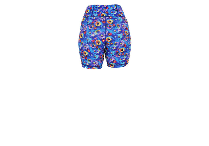 Daisy Dreamscape Mid Shorts with pockets