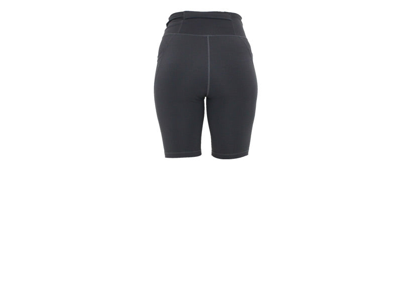 Dark Grey Premium Long Shorts with Pockets