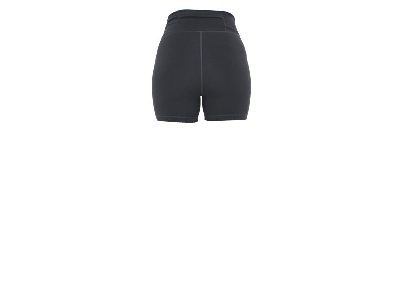 Dark Grey Premium Short Shorts with Pockets