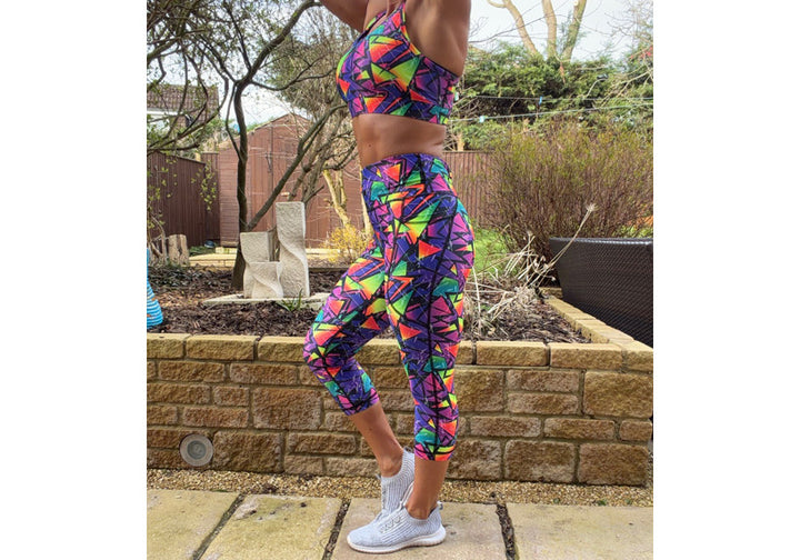 Capri Electra Leggings with pockets