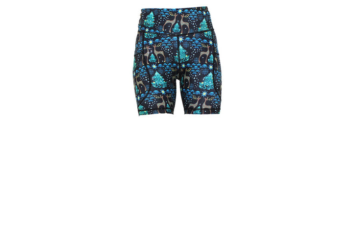 PRE ORDER Enchanted Forest Mid Shorts with pockets