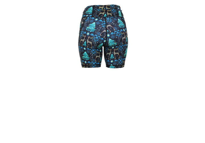 PRE ORDER Enchanted Forest Mid Shorts with pockets
