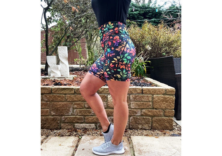 Enchanted Woodland Mid Shorts with pockets