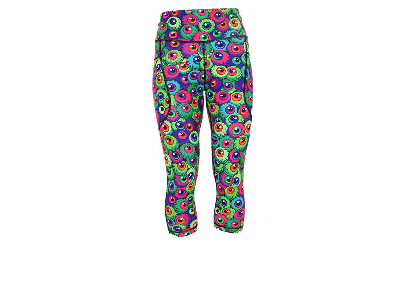 PRE ORDER Capri Eye Candy Leggings with pockets