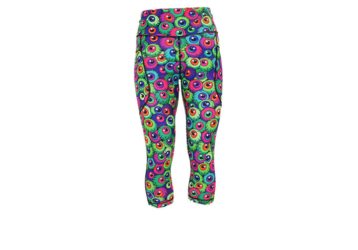 PRE ORDER Capri Eye Candy Leggings with pockets