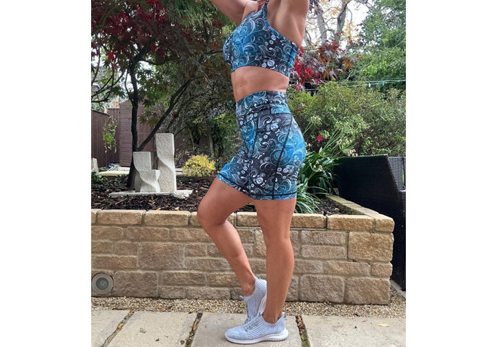 PRE ORDER Filigree Mid Shorts with pockets