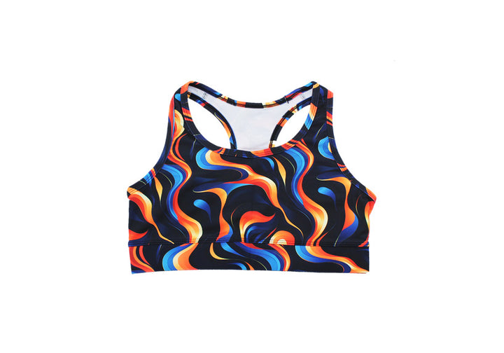 Fire and Ice Sports Bra
