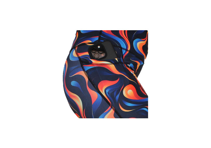Fire and Ice Mid Shorts with pockets