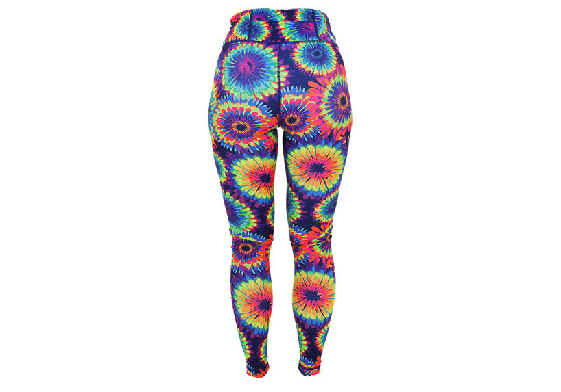 Flower Power leggings with pockets