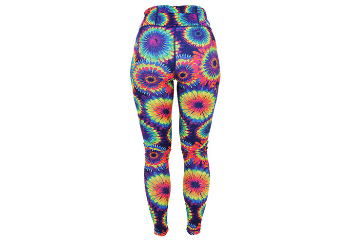 Flower Power leggings with pockets