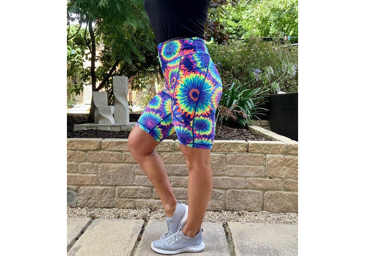 PRE ORDER Flower Power Long Shorts with pockets