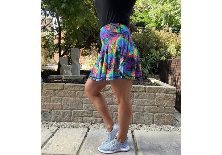 PRE ORDER Fluorescent Flora Skort