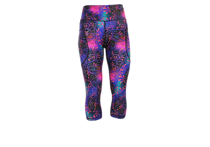 PRE ORDER Capri Fluoria Leggings with pockets