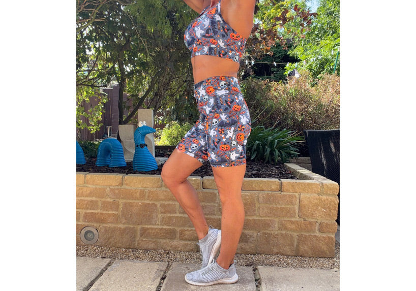 PRE ORDER Frightfest Mid Shorts with pockets