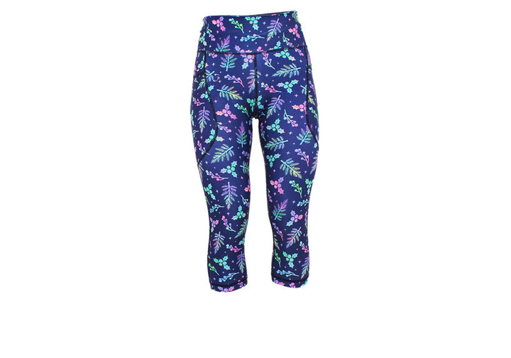 PRE ORDER Capri Glowberries Leggings with pockets