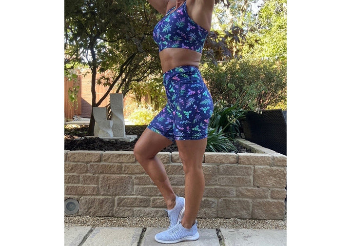 PRE ORDER Glowberries Mid Shorts with pockets