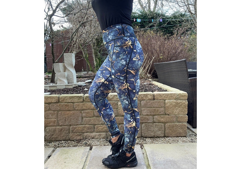 Gold Rush leggings with pockets
