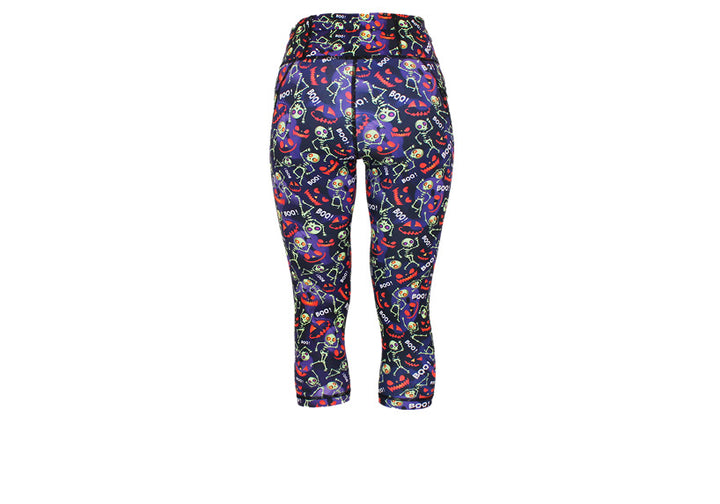 PRE ORDER Capri Halloween Leggings with pockets