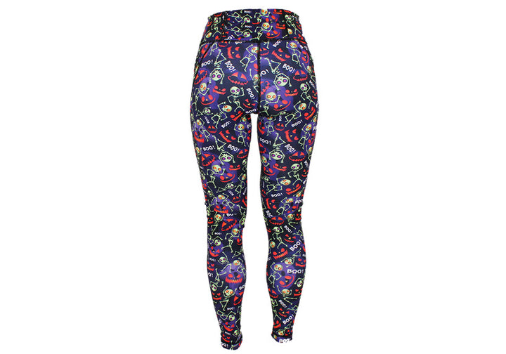 PRE ORDER Winter Retro Halloween Leggings with Pockets
