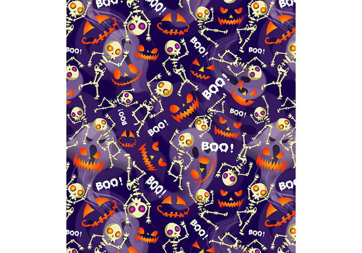 PRE ORDER Retro Halloween Mid Shorts with pockets