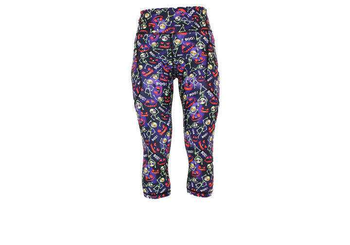PRE ORDER Capri Halloween Leggings with pockets