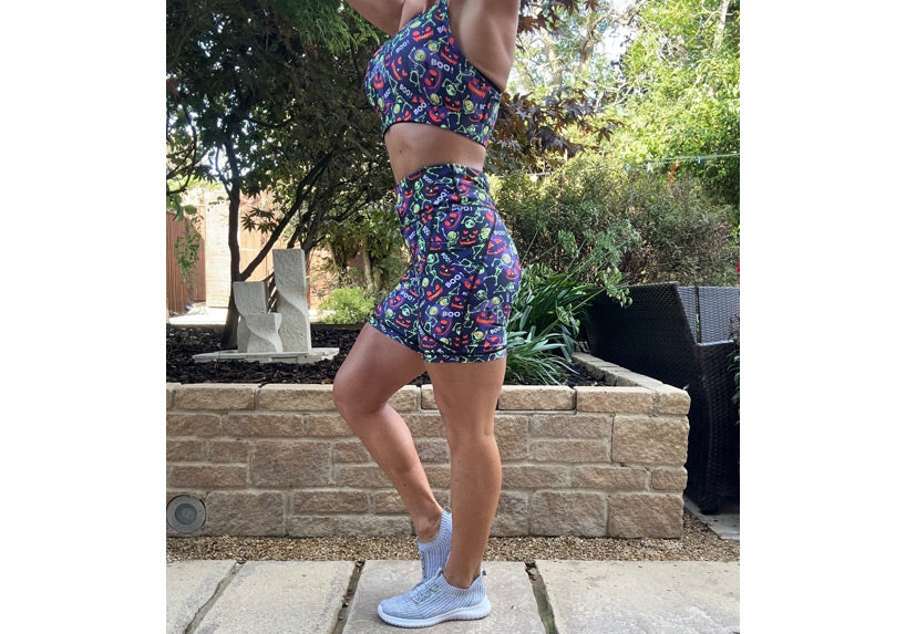 PRE ORDER Halloween Mid Shorts with pockets