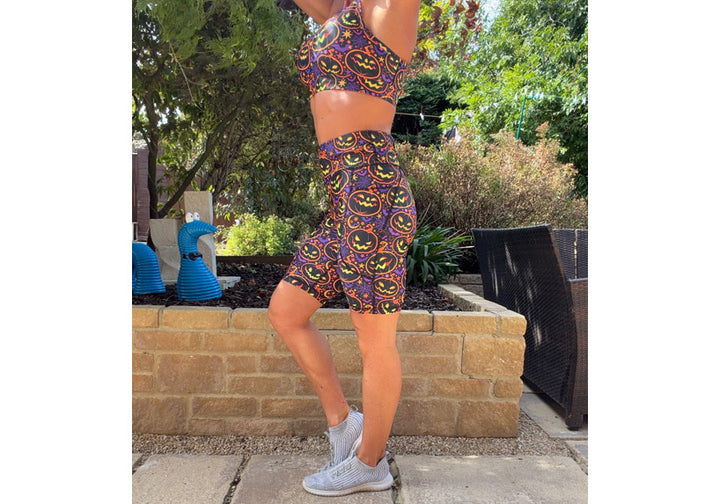 PRE ORDER Hallowmania Long Shorts with pockets