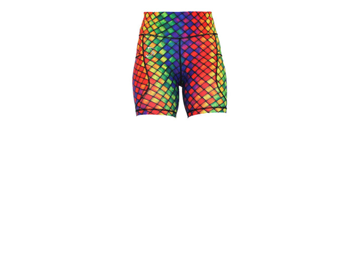 Harlequin Mid Shorts with pockets
