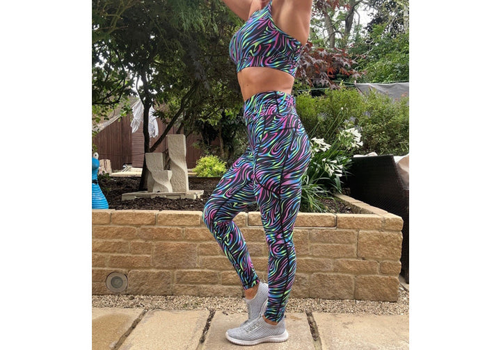 Illusion leggings with pockets