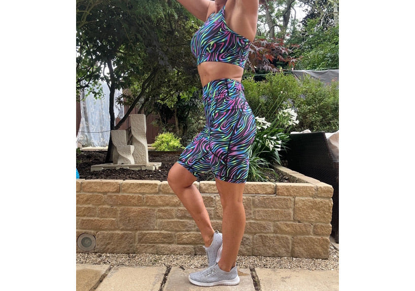 Illusion Long Shorts with pockets